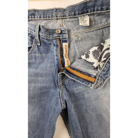 Cinch Jeans Mens 36x36 Blue Denim Relaxed Fit Western Cowboy - Picture 3 of 9